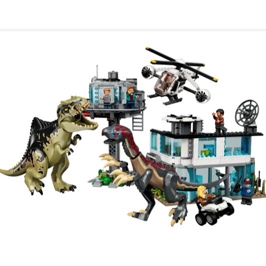 (阿光樂高) LEGO 76949 侏儸紀 Jurassic 巨型南美龍與鐮刀龍攻擊-細節圖2