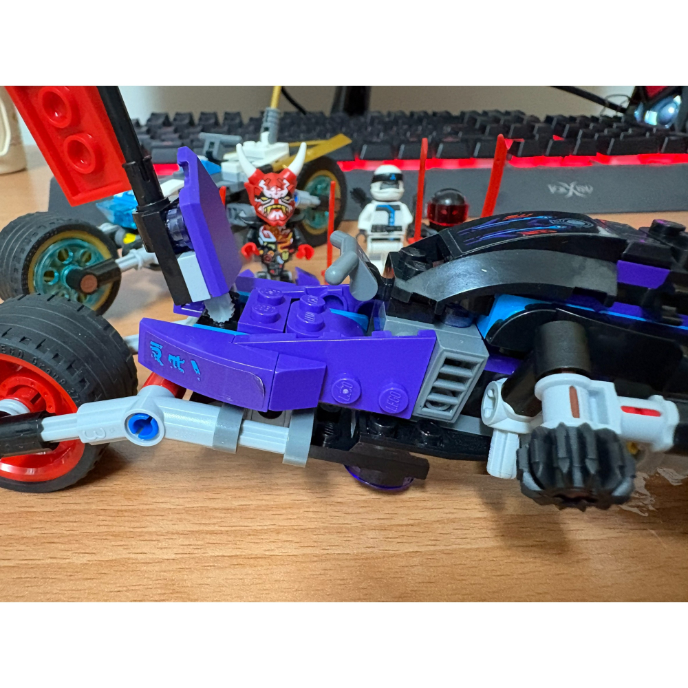 《阿光樂高》Lego 70639 四手 MR.E E先生 蛇捷豹街頭大車拼 Ninjago 旋風忍者 二手-細節圖4