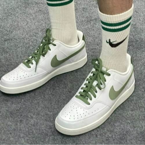 【大力好物】Nike Court Vision 白綠 男鞋 現貨 FJ5480100