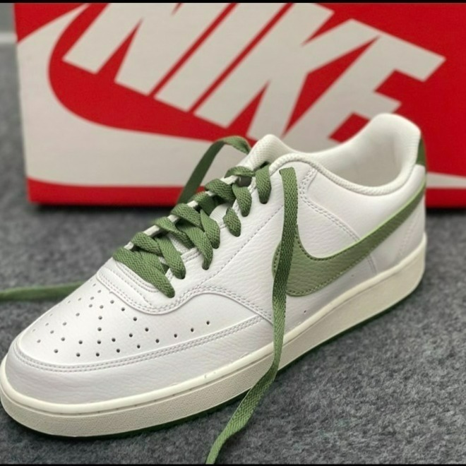 【大力好物】Nike Court Vision 白綠 男鞋 現貨  FJ5480100-細節圖2