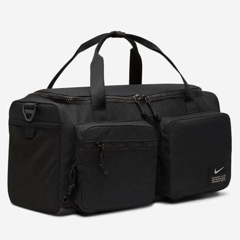 【大力好物】NIKE UTILITY 手提 運動 健身 離家出走 旅行袋 黑色 籃球 配件 包包 CK2795010-細節圖2