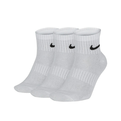 【大力好物】NIKE Everyday 襪子 長襪 中筒 基本款 白 黑 三雙一組SX7677-100