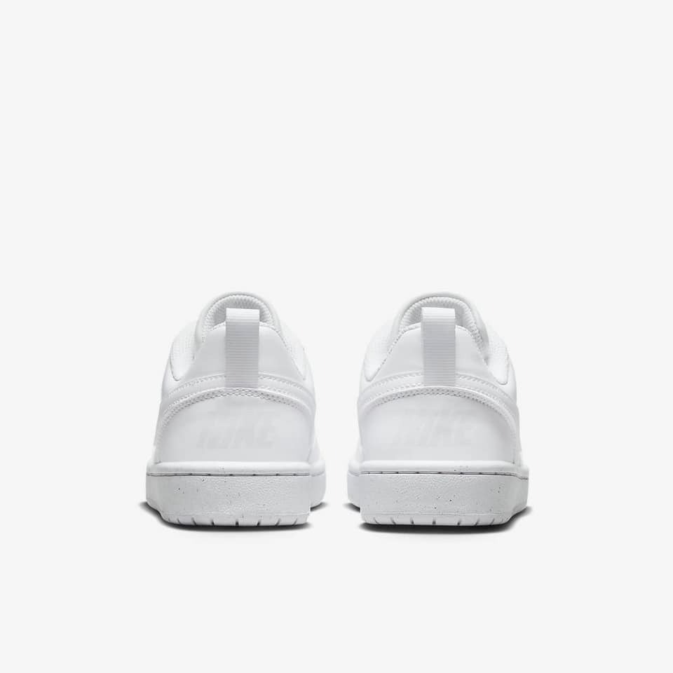 【大力好物】Nike Court Borough Low 白色 Triple White  滑板鞋 DV5456106-細節圖3