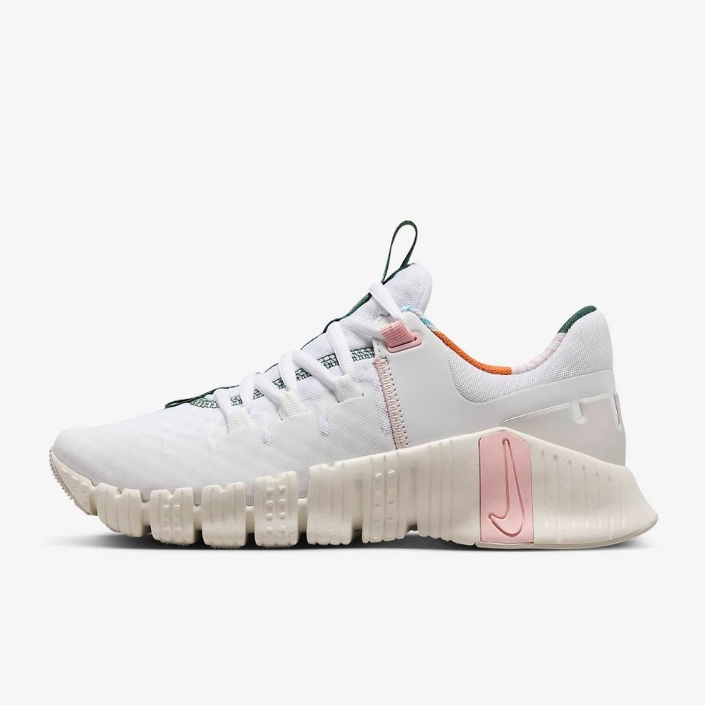 【大力好物】 Nike W Free Metcon 5 5代 重訓鞋 健身鞋白 止滑膠 灰綠粉 FN8920-161-細節圖2