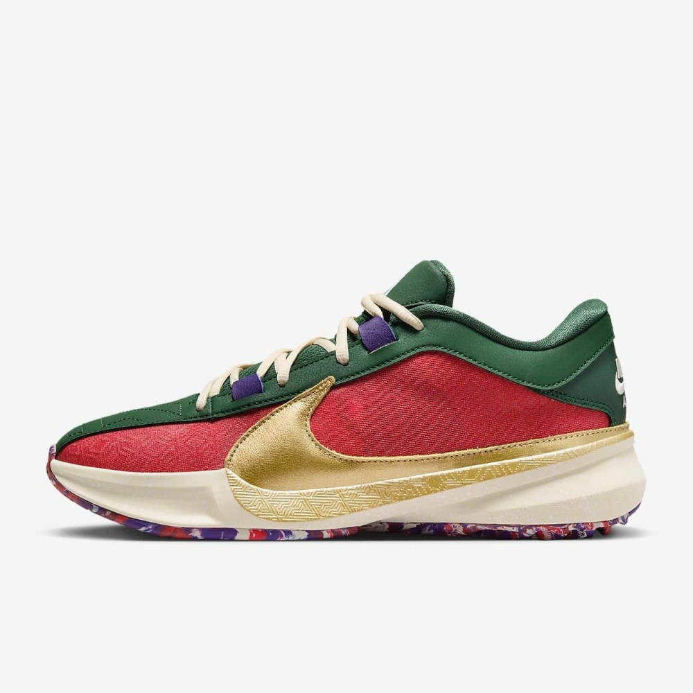 【大力好物】Nike Zoom Freak 5 EP 5代 紅綠金白 Keep It A Buck  DZ2945600-細節圖2