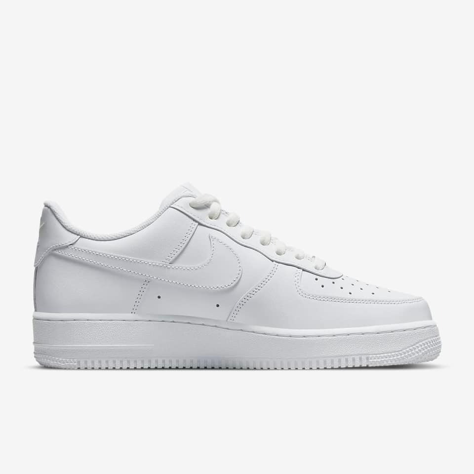 【大力好物】Nike Air Force 1 07 全白 男鞋 休閒鞋 復古籃球鞋 基本款 AF1 CW2288-111-細節圖5