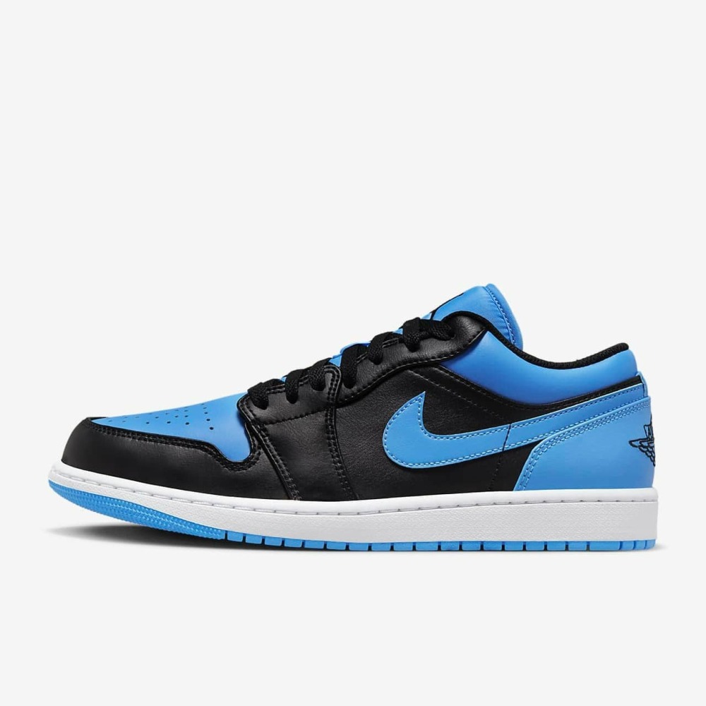 【大力好物】Nike Air Jordan 1 Low 黑藍 男鞋 休閒鞋 復古籃球鞋 喬丹 一代 553558-041-細節圖2