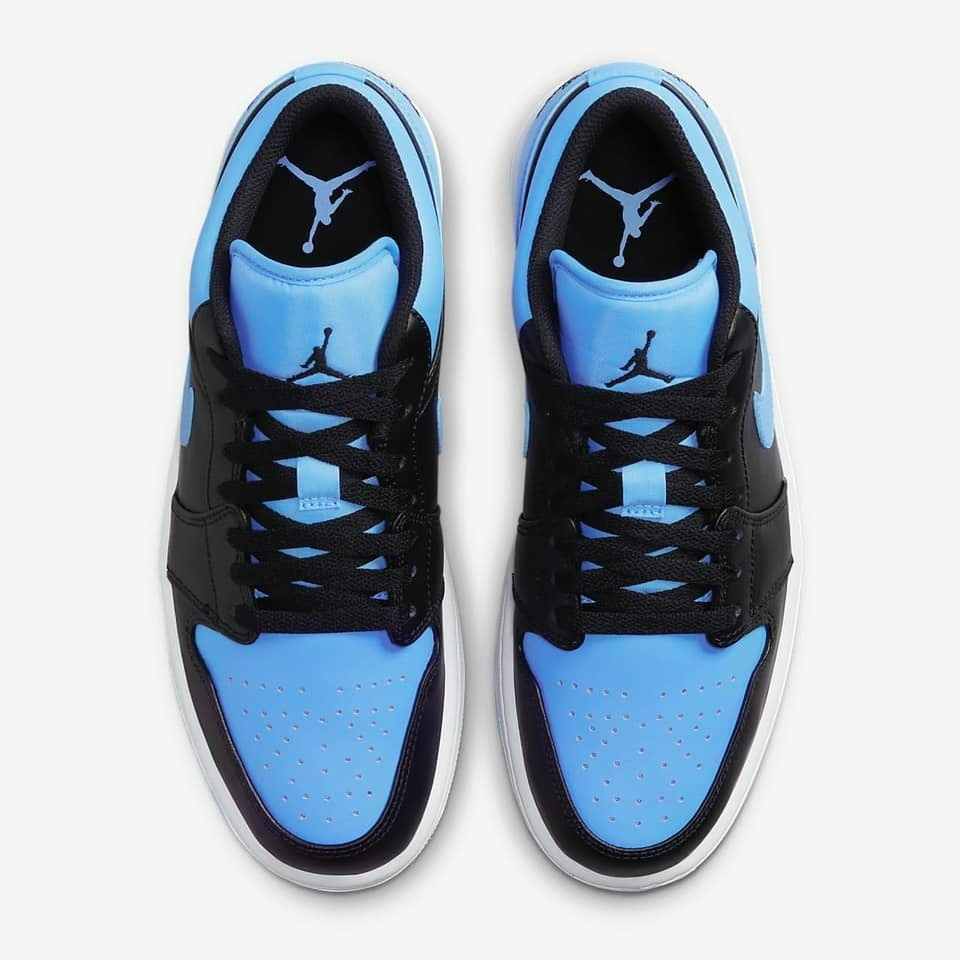 【大力好物】Nike Air Jordan 1 Low 黑藍 男鞋 休閒鞋 復古籃球鞋 喬丹 一代 553558-041-細節圖6