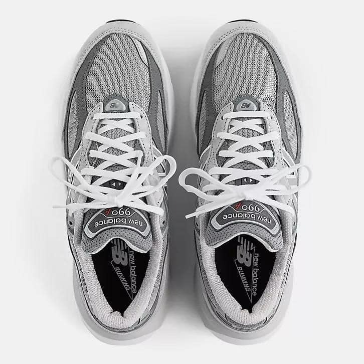 【大力好物】New Balance NB 990 V6 Made In USA 元祖灰 女鞋 復古慢跑鞋 W990GL6-細節圖4