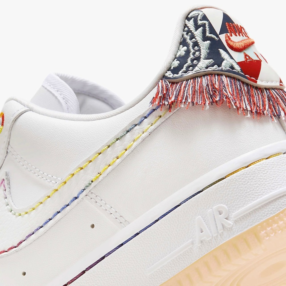 【大力好物】Nike Air Force 1 07  白色 女鞋 休閒鞋 復古球鞋 AF1 流蘇 FN8918-111-細節圖8