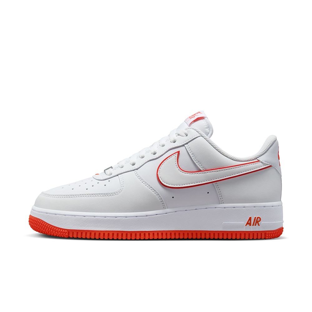 【大力好物】NIKE 耐吉 休閒鞋 男鞋 運動鞋 AF1 AIR FORCE 1 07 白紅 DV0788-102-細節圖2