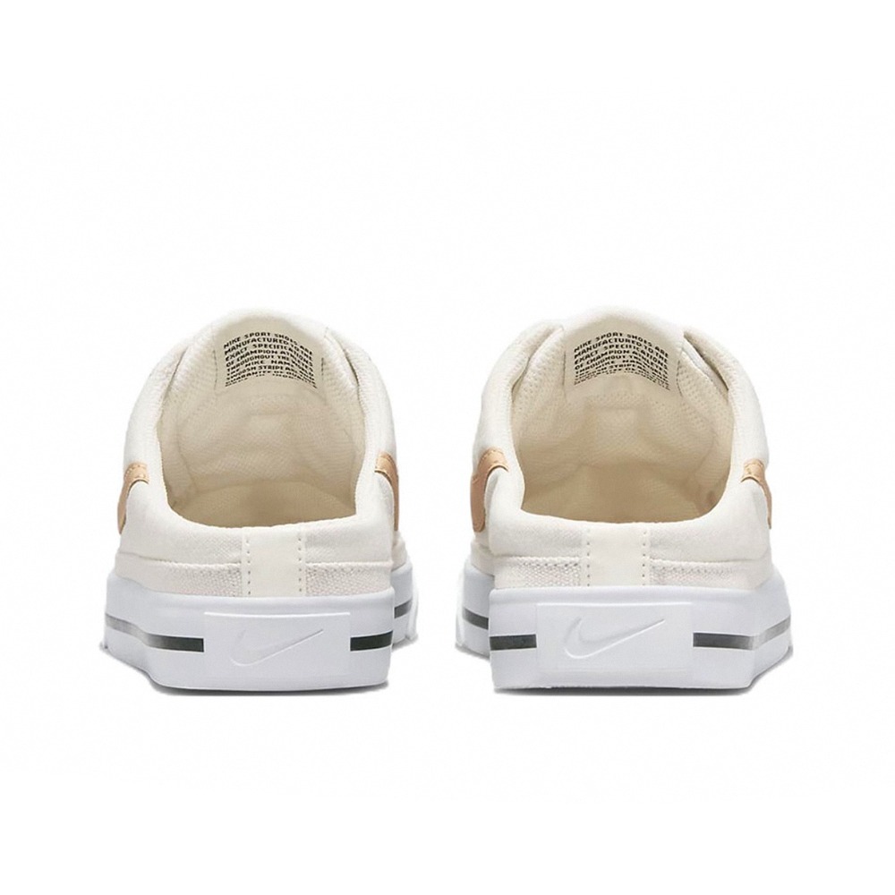 【大力好物】NIKE  Legacy Mule  杏色 穆勒鞋 懶人鞋 拖鞋 休閒鞋 DB3970-002-細節圖5