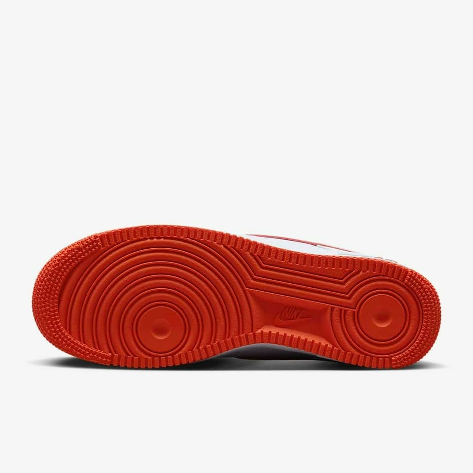 【大力好物】Nike Air Force 1 07 白橘紅 男鞋 休閒鞋 復古球鞋 AF1 DV0788-102-細節圖5