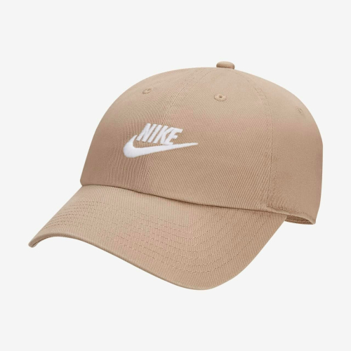 【大力好物】Nike Club Cap 卡其色 帽子 棒球帽 鴨舌帽 老帽 可調 FB5368-247 011