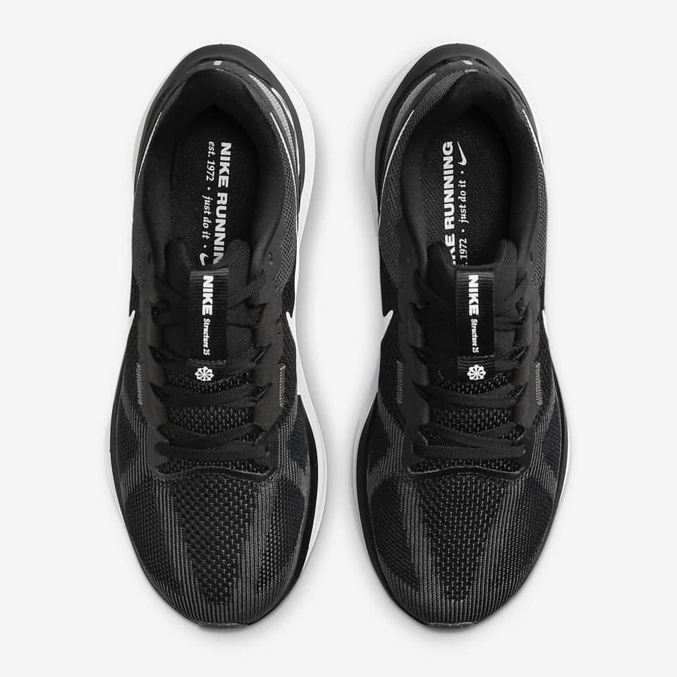 【大力好物】Nike Air Zoom Structure 25 黑白 男鞋 慢跑鞋 訓練鞋  DJ7883-002-細節圖6
