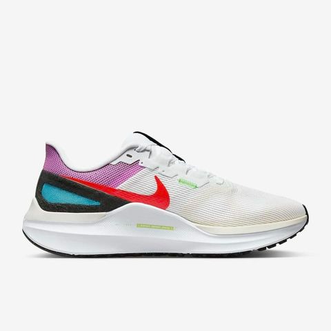 【大力好物】Nike Air Zoom Structure 25  白紫紅 男鞋 慢跑鞋 訓練鞋 FV4867-100-細節圖5