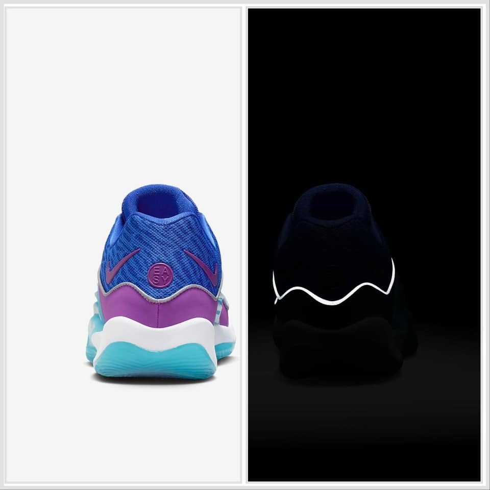 【大力好物】Nike KD16 EP 藍紫白 男鞋 籃球鞋 Kevin Durant XDR DV2916-401-細節圖5