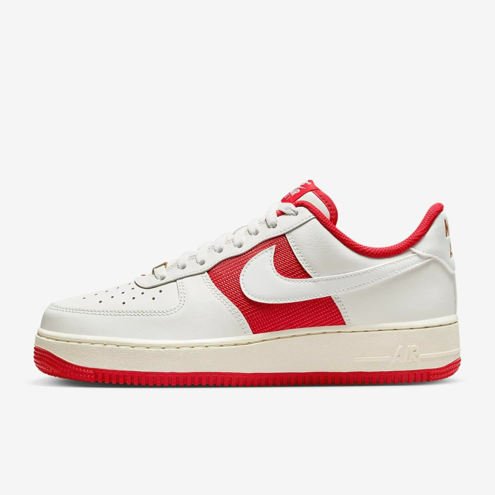 【大力好物】Nike Air Force 1 07 白紅 男鞋 休閒鞋 復古球鞋 氣墊 AF1 FN7439-133-細節圖2