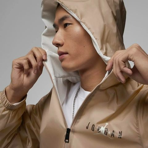 【大力好物】Nike Jordan ESS Woven Jacket 黃白 男裝 外套 連帽外套 DV7651-277-細節圖6
