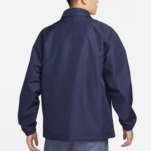 【大力好物】Nike AU LND Coaches JKT 藍色 男裝 中性 外套 教練外套 排扣 FD7844-410