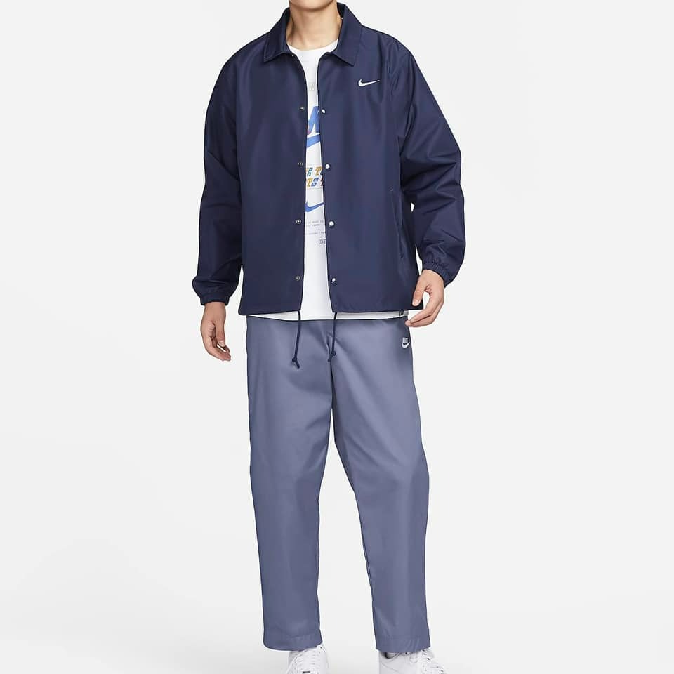 【大力好物】Nike AU LND Coaches JKT 藍色 男裝 中性 外套 教練外套 排扣 FD7844-410-細節圖2