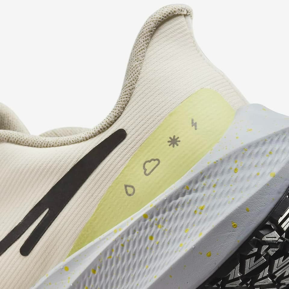 【大力好物】Nike Air Zoom Pegasus 39 Shield 白欖綠 女鞋 慢跑鞋 DO7626-100-細節圖5