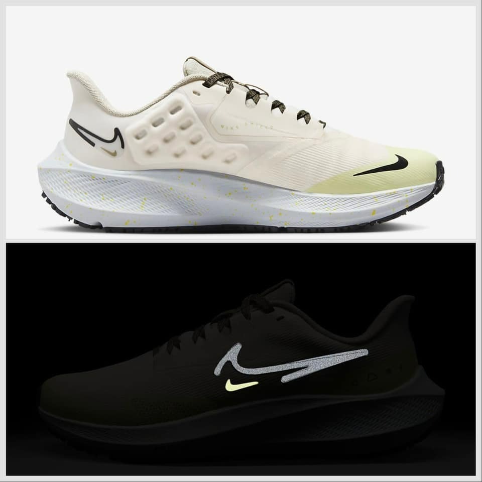 【大力好物】Nike Air Zoom Pegasus 39 Shield 白欖綠 女鞋 慢跑鞋 DO7626-100-細節圖6