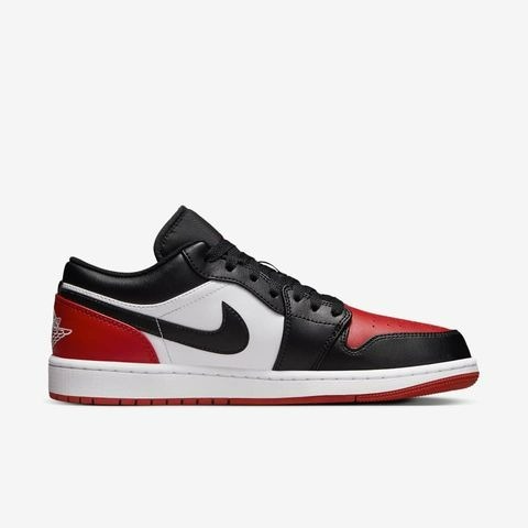 【大力好物】Nike Air Jordan 1 Low 白紅黑 男鞋 休閒鞋 復古鞋 喬丹 AJ1 553558-161-細節圖5