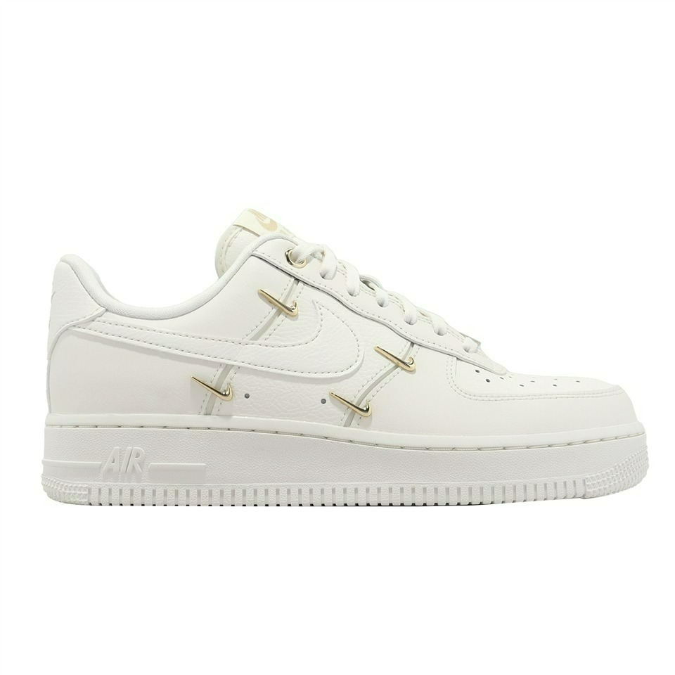 【大力好物】Nike 休閒鞋 Air Force 1 07 米白 金屬勾勾 女鞋 炫雅 AF1 FV3654-111-細節圖9
