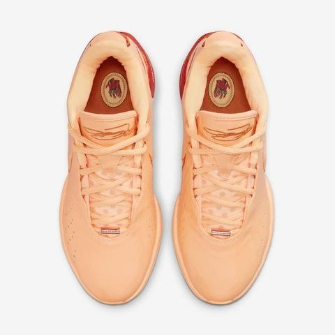 【大力好物】Nike LeBron XXI EP 橘酒紅 男鞋 籃球鞋 James LBJ FV2346-800-細節圖7