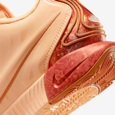 【大力好物】Nike LeBron XXI EP 橘酒紅 男鞋 籃球鞋 James LBJ FV2346-800-細節圖8