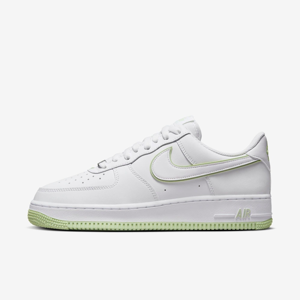 【大力好物】Nike Air Force 1 07 白綠 男鞋 女鞋 休閒鞋 復古球鞋 AF1 DV0788-105-細節圖2