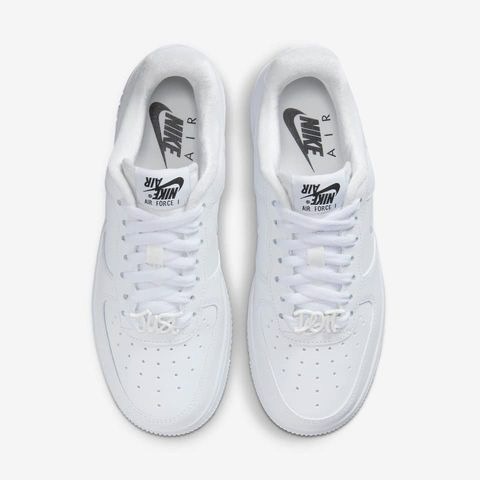 【大力好物】Nike Air Force 1 07 SE 白色 女鞋 休閒鞋 復古球鞋 倒勾 FB8251-100-細節圖5