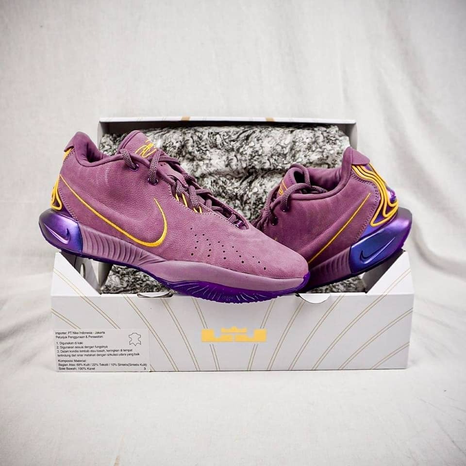 【大力好物】Nike LeBron XXI EP 紫金 男鞋 籃球鞋 James LBJ FV2346-500-細節圖10
