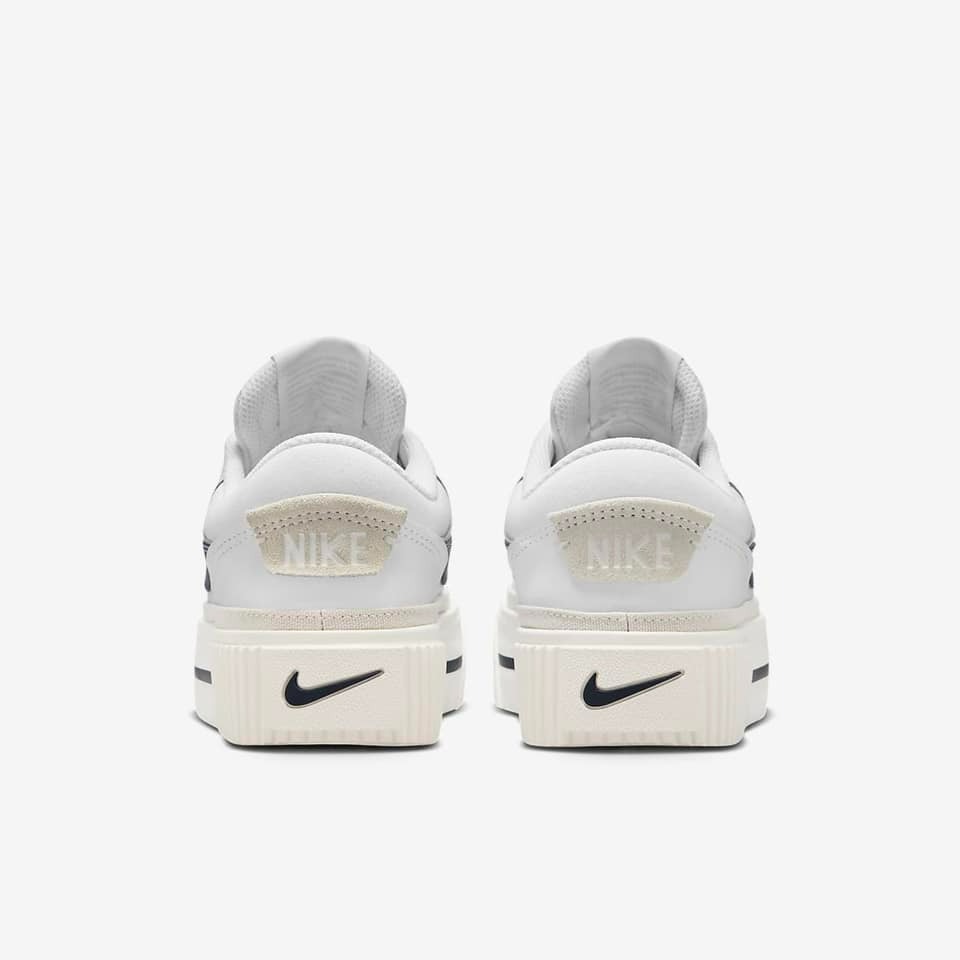 【大力好物】Nike Court Legacy Lift 白藍 女鞋 休閒鞋 復古球鞋 DM7590-104-細節圖6