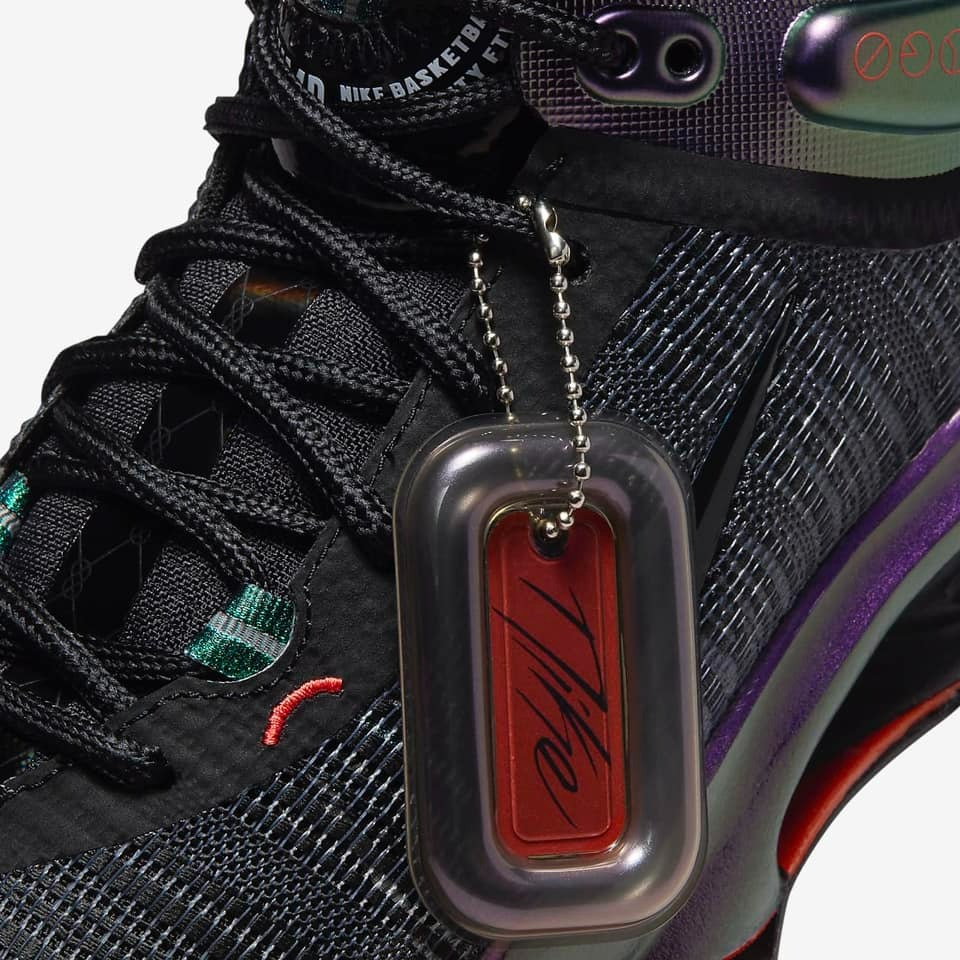 【大力好物】Nike Air Zoom G.T. Jump 2 EP 黑紅 漸層 男鞋 籃球鞋 FV1896-001-細節圖10