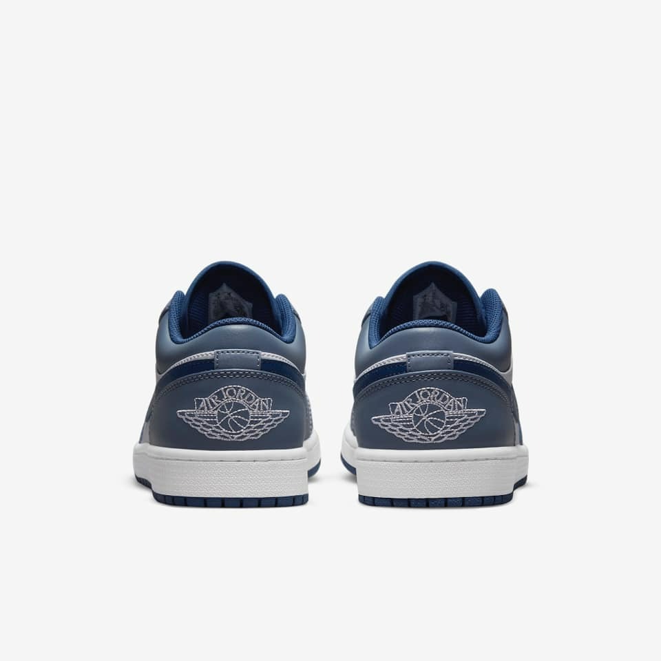 【大力好物】Nike Air Jordan 1 Low 藍白 男鞋 休閒鞋 復古球鞋 喬丹 AJ1 553558-414-細節圖5