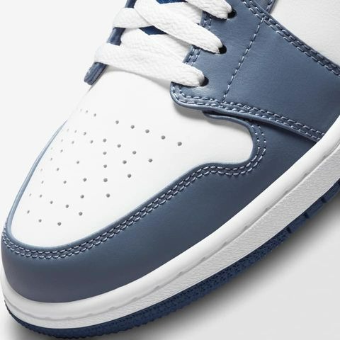 【大力好物】Nike Air Jordan 1 Low 藍白 男鞋 休閒鞋 復古球鞋 喬丹 AJ1 553558-414-細節圖7