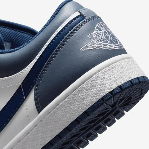 【大力好物】Nike Air Jordan 1 Low 藍白 男鞋 休閒鞋 復古球鞋 喬丹 AJ1 553558-414-細節圖8