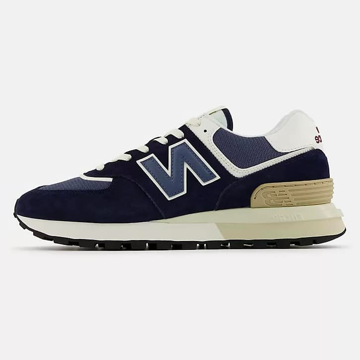 【大力好物】 New Balance NB 574 Legacy 藍白 男鞋 女鞋 休閒鞋 復古球鞋 U574LGBB-細節圖2