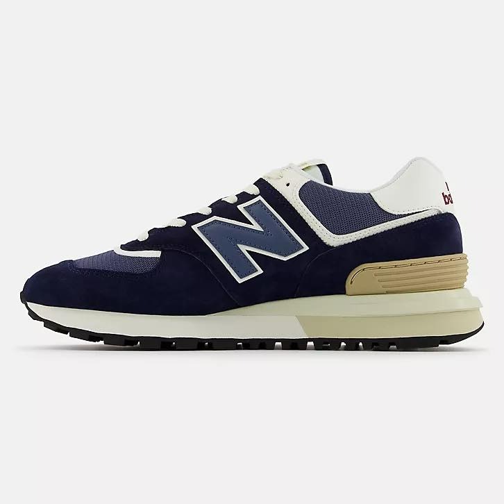 【大力好物】 New Balance NB 574 Legacy 藍白 男鞋 女鞋 休閒鞋 復古球鞋 U574LGBB-細節圖5