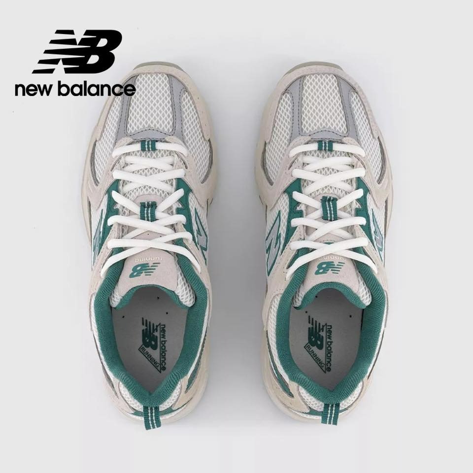 【大力好物】New Balance NB 530 灰綠 男鞋 女鞋 休閒鞋 復古球鞋 IU 李知恩MR530QA-細節圖2
