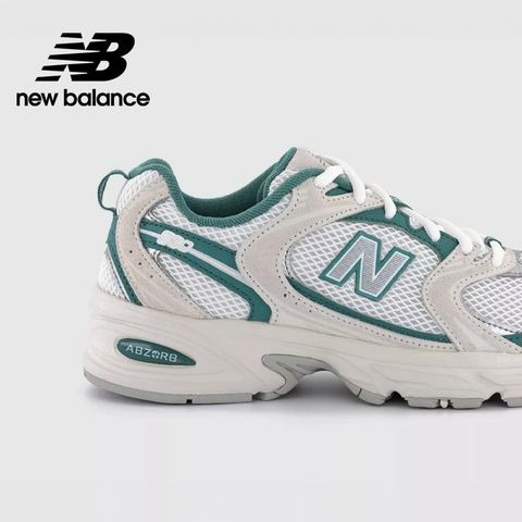 【大力好物】New Balance NB 530 灰綠 男鞋 女鞋 休閒鞋 復古球鞋 IU 李知恩MR530QA-細節圖3