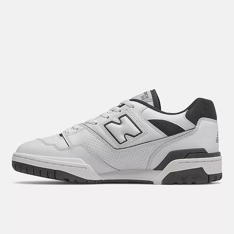 【大力好物】New Balance NB 550 白黑 男鞋 女鞋 休閒鞋 復古球鞋 IU 李知恩 BB550HA1-細節圖2