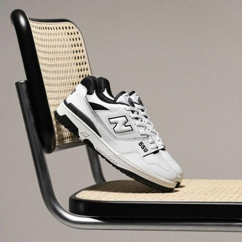 【大力好物】New Balance NB 550 白黑 男鞋 女鞋 休閒鞋 復古球鞋 IU 李知恩 BB550HA1-細節圖7