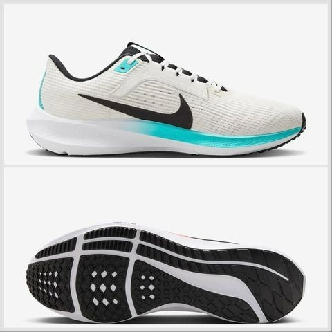 【大力好物】Nike Air Zoom Pegasus 40 白黑紅藍 男鞋 慢跑鞋 訓練鞋 FZ5055-101-細節圖2