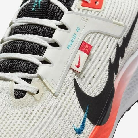 【大力好物】Nike Air Zoom Pegasus 40 白黑紅藍 男鞋 慢跑鞋 訓練鞋 FZ5055-101-細節圖3