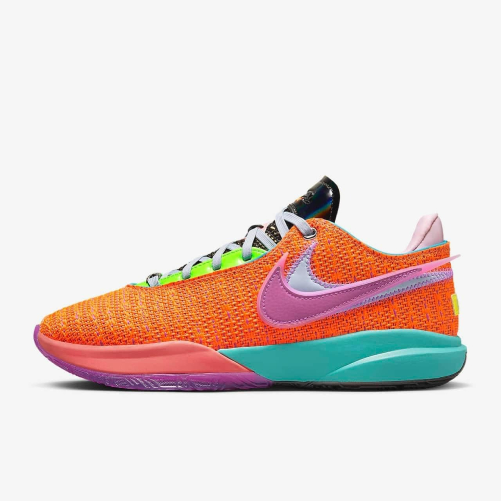 【零碼出清】Nike LeBron XX EP 橘紫 多色 男鞋 籃球鞋 LBJ20 XDR DJ5422-800-細節圖2