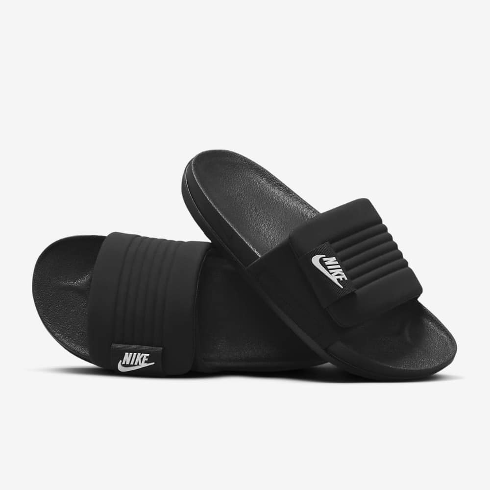 【大力好物】Nike Offcourt Adjust Slide 黑色 男鞋 拖鞋 魔鬼氈 DQ9624-001-細節圖2