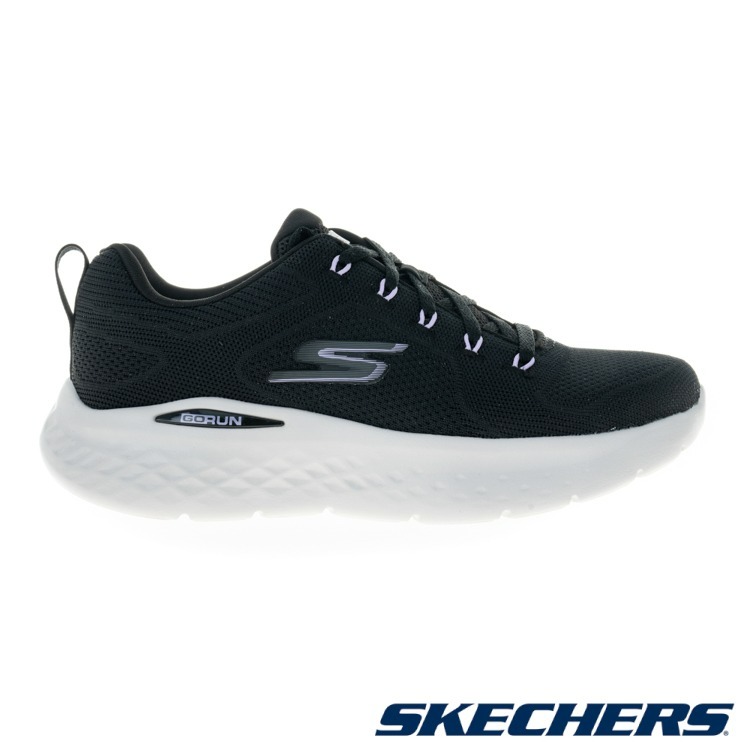 【大力好物】SKECHERS 慢跑鞋 Go Run Lite-Pure 女鞋 黑 紫 透氣 緩震 回彈鞋墊 健走 運動鞋-細節圖2